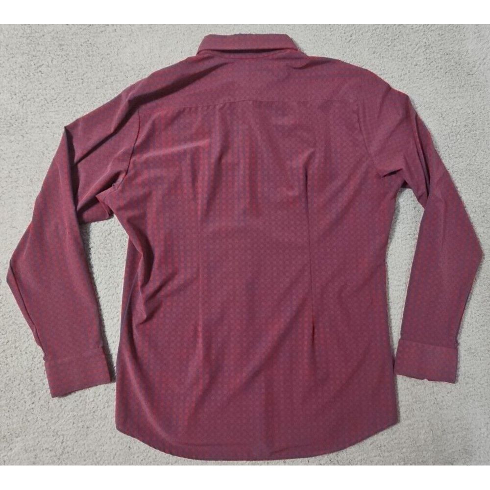 JJ Watt For‎ Mizzen+Main Men's XL Trim Fit Stretch Long Sleeve Button Shirt USA - Picture 2 of 7